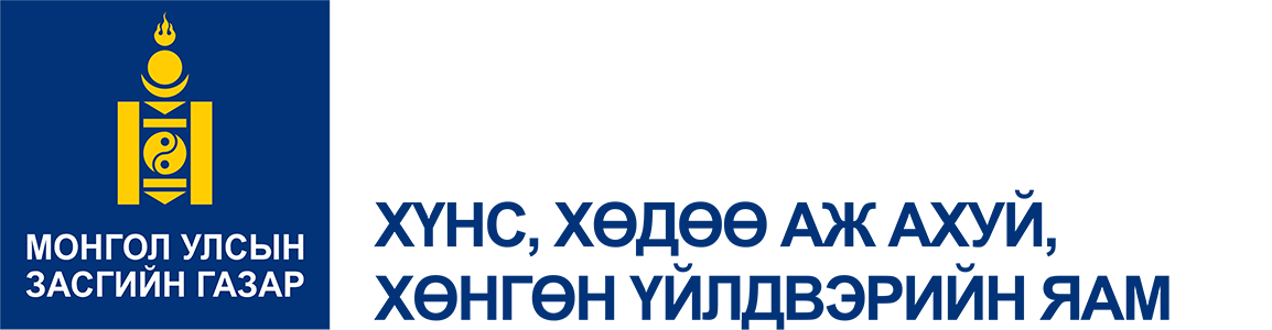 ХҮНС, ХӨДӨӨ АЖ АХУЙ ХӨНГӨН ҮЙЛДВЭРИЙН ЯАМ